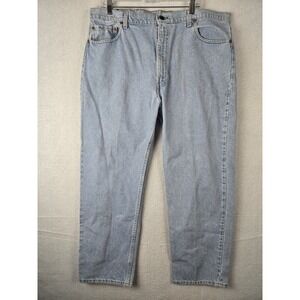 Levis 505 Mens Jeans Size 42 x 30 Cotton Blue